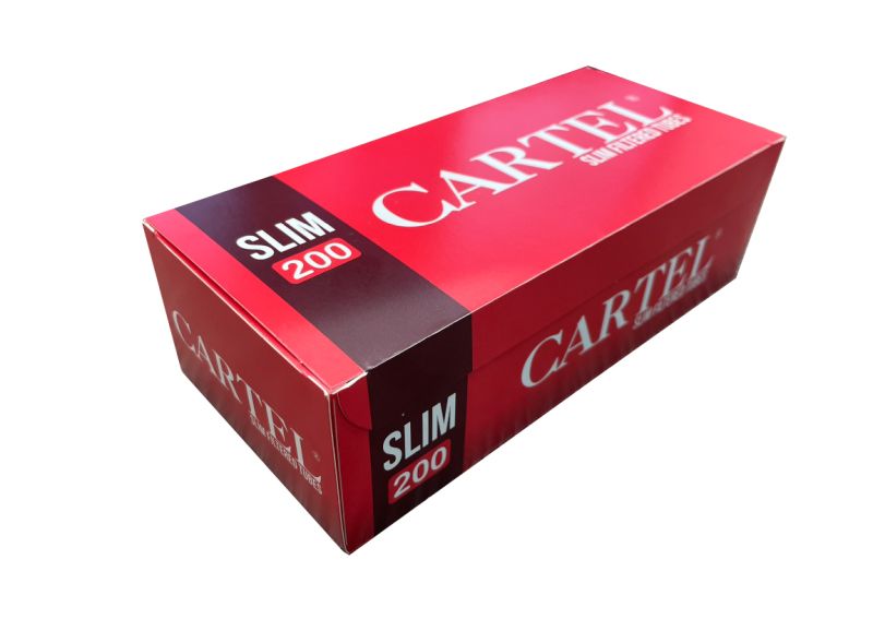 Cartel Slim red 200 17/6.8 mm кутия Cartel Slim red 200 17/6.8 mm кутия